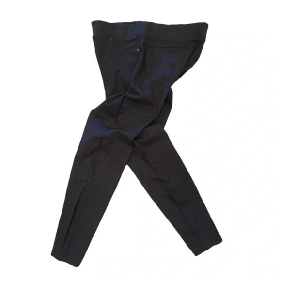 Liverpool Black Textured  Skinny Slip on Pants Size 16 - Picture 3 of 9